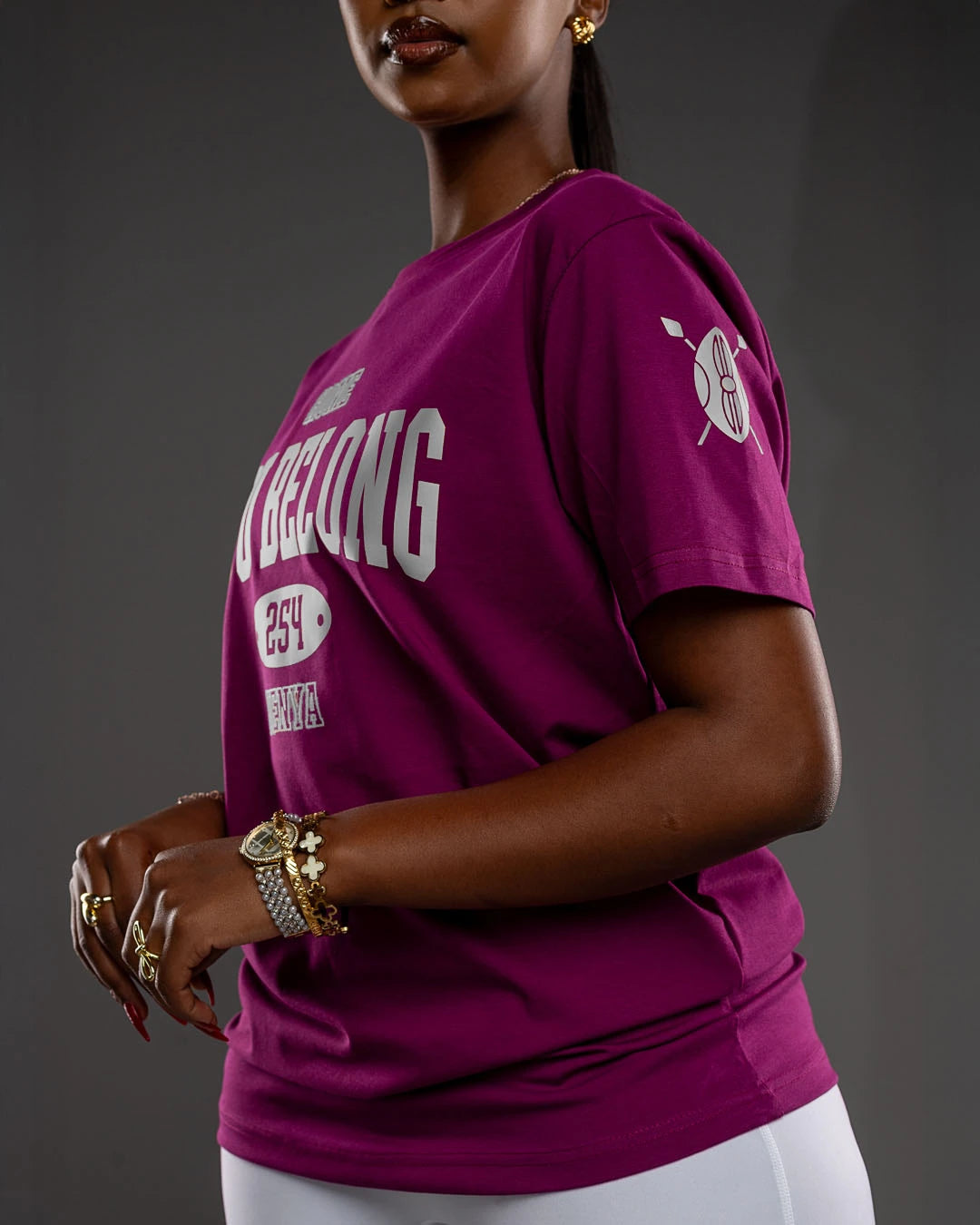 The Ignite Tee - Fuchsia