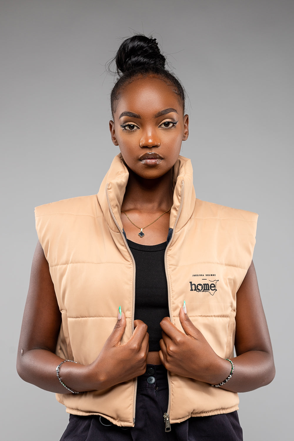 Croped Luna Jacket - Tortilla