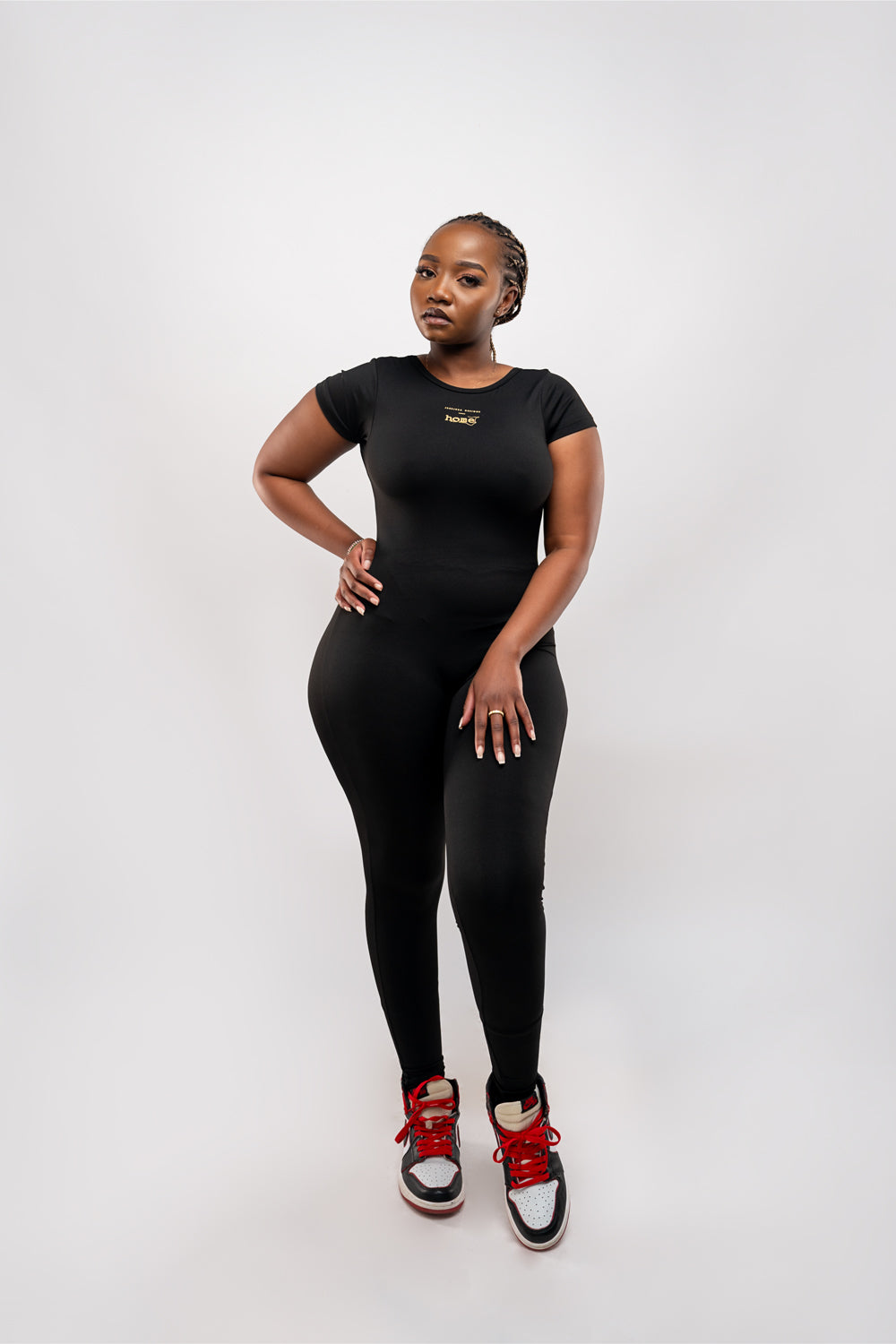 Baddie Playsuit - Black