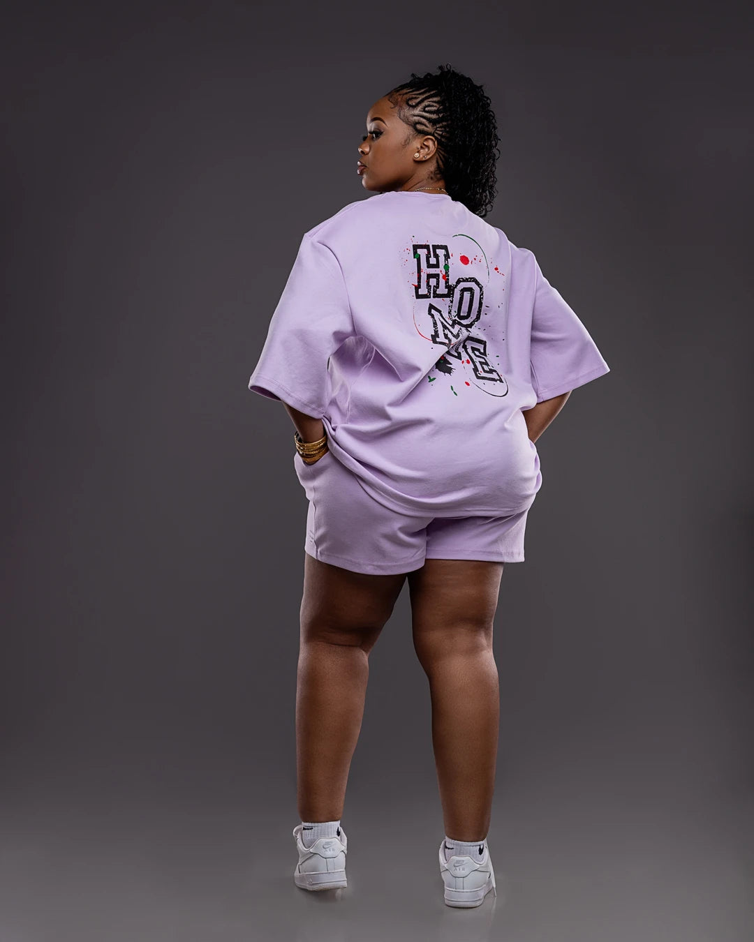 Serene Shorts - Lilac