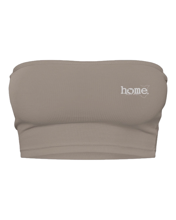 RIBBED BANDEAU - CEDAR