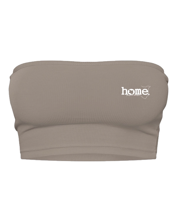 RIBBED BANDEAU - CEDAR