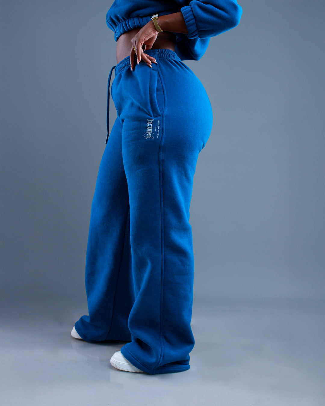 Cosy Pants - Teal Blue (Heavy Fabric)