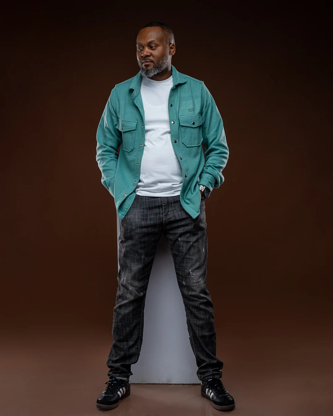 Stature Shirt - Cyan