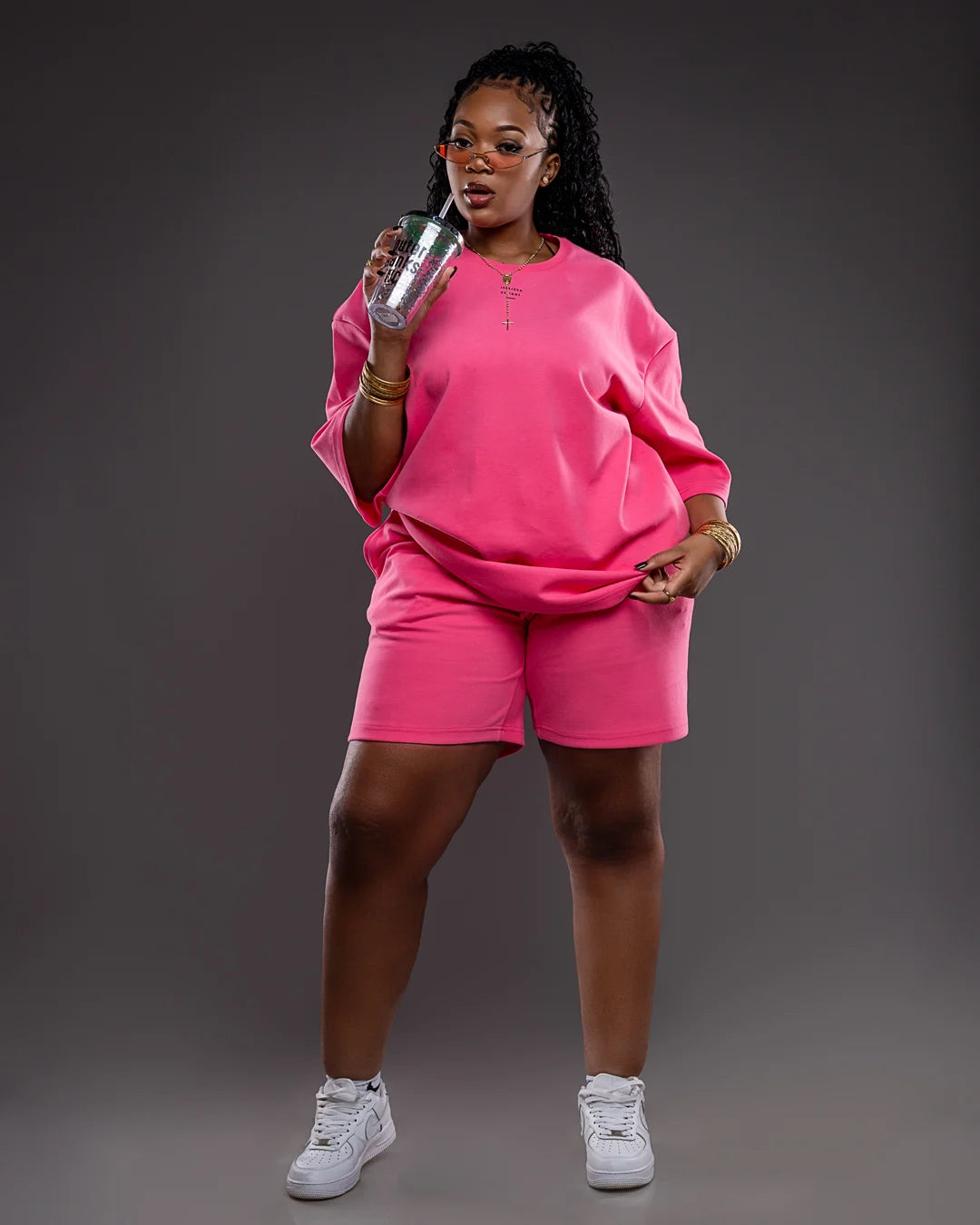 Serene Shorts - Hot Pink