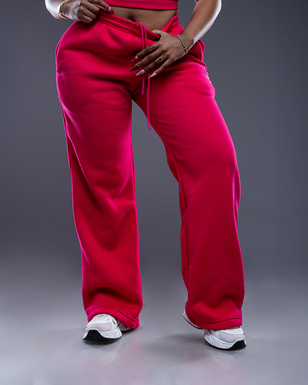 Womens Cosy Pants - Hot Pink