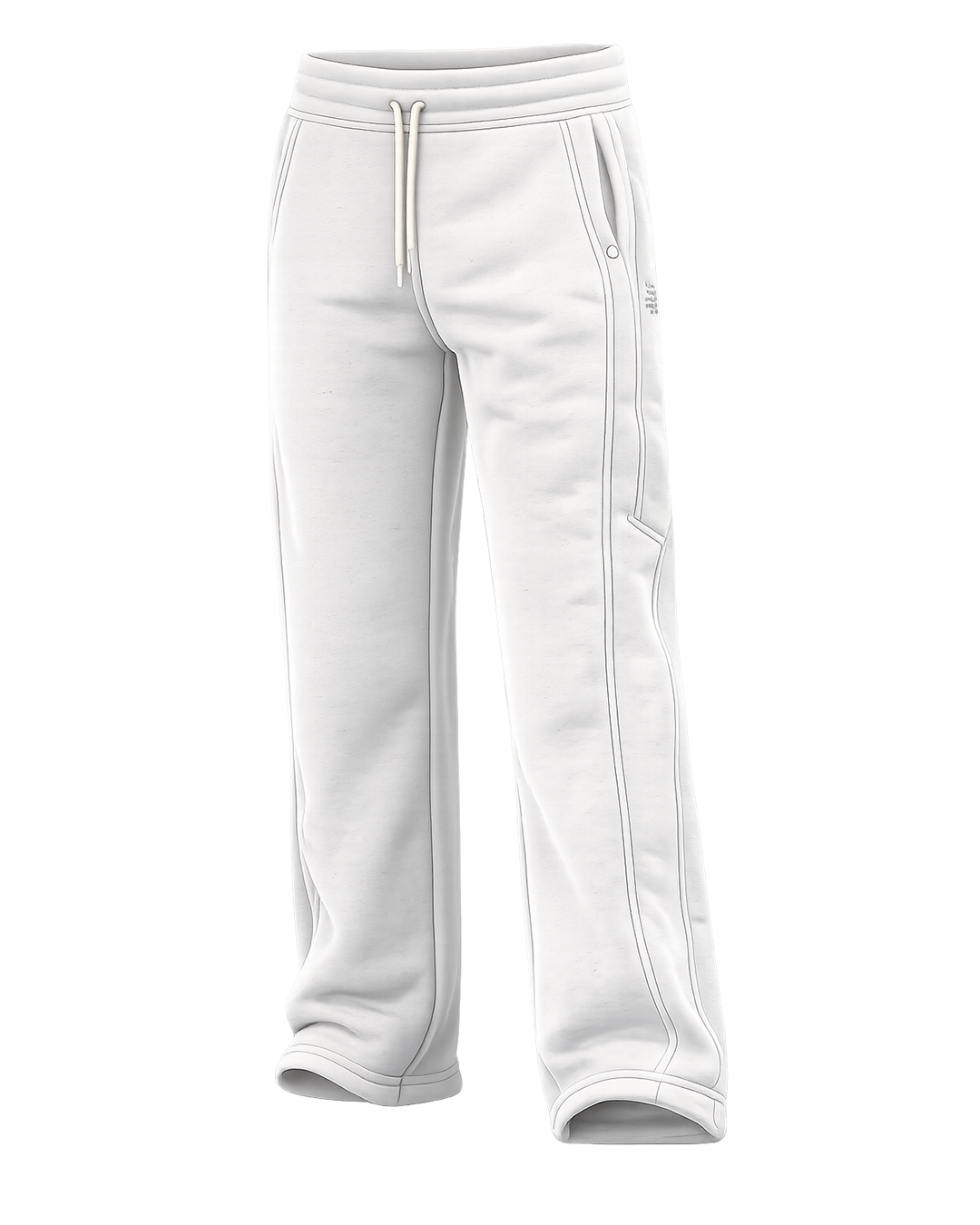 LÛME Cosy Pant – Mixed White