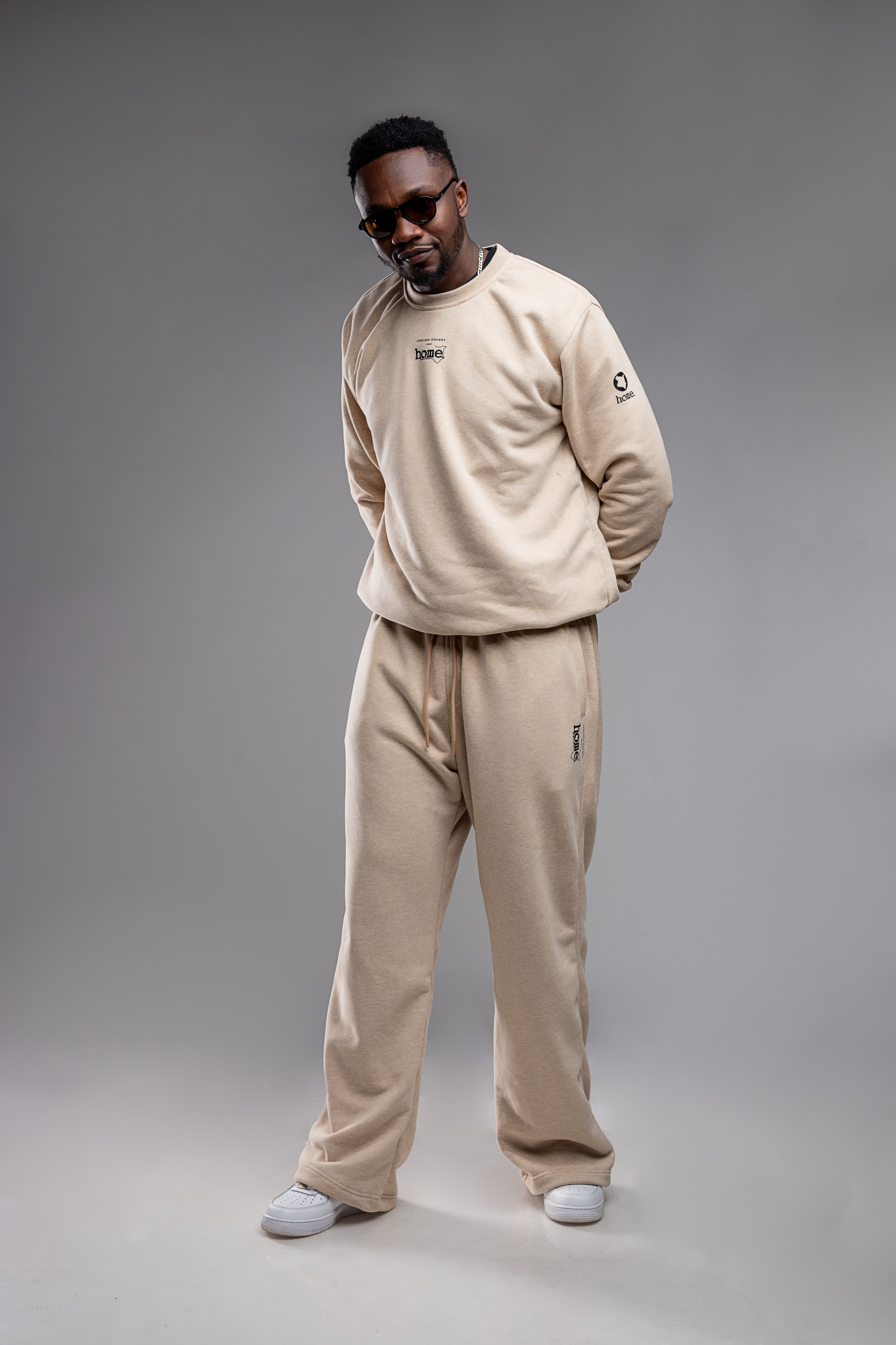 Mens Cosy Pants - Mocha (Mid-Heavy Fabric)