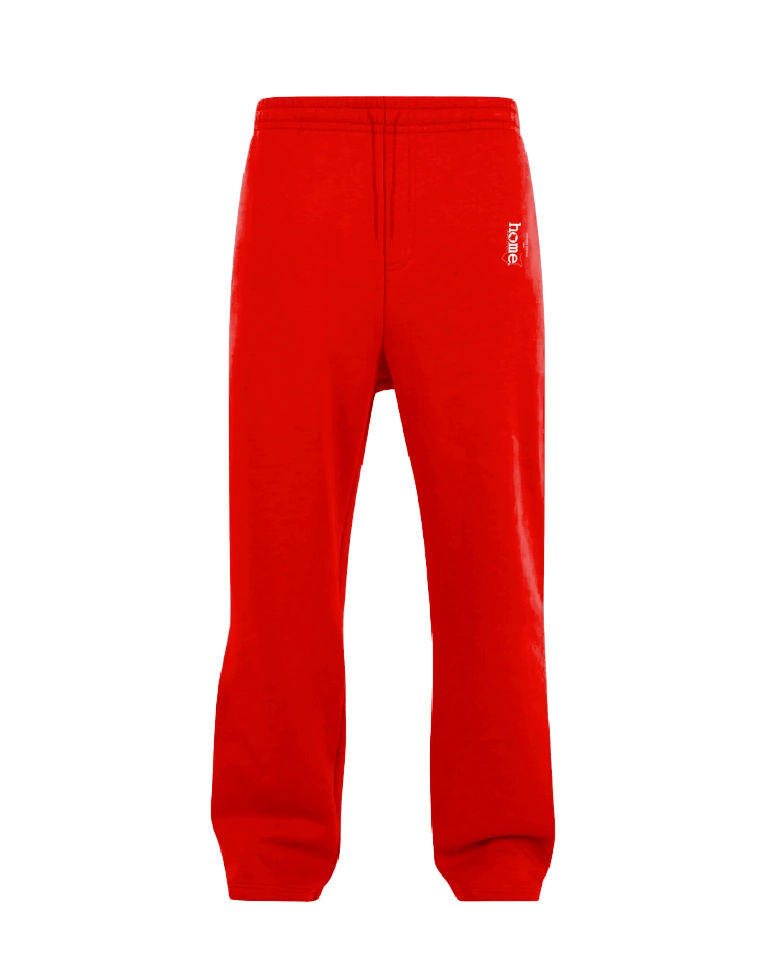 Mens Cosy Pants - Red