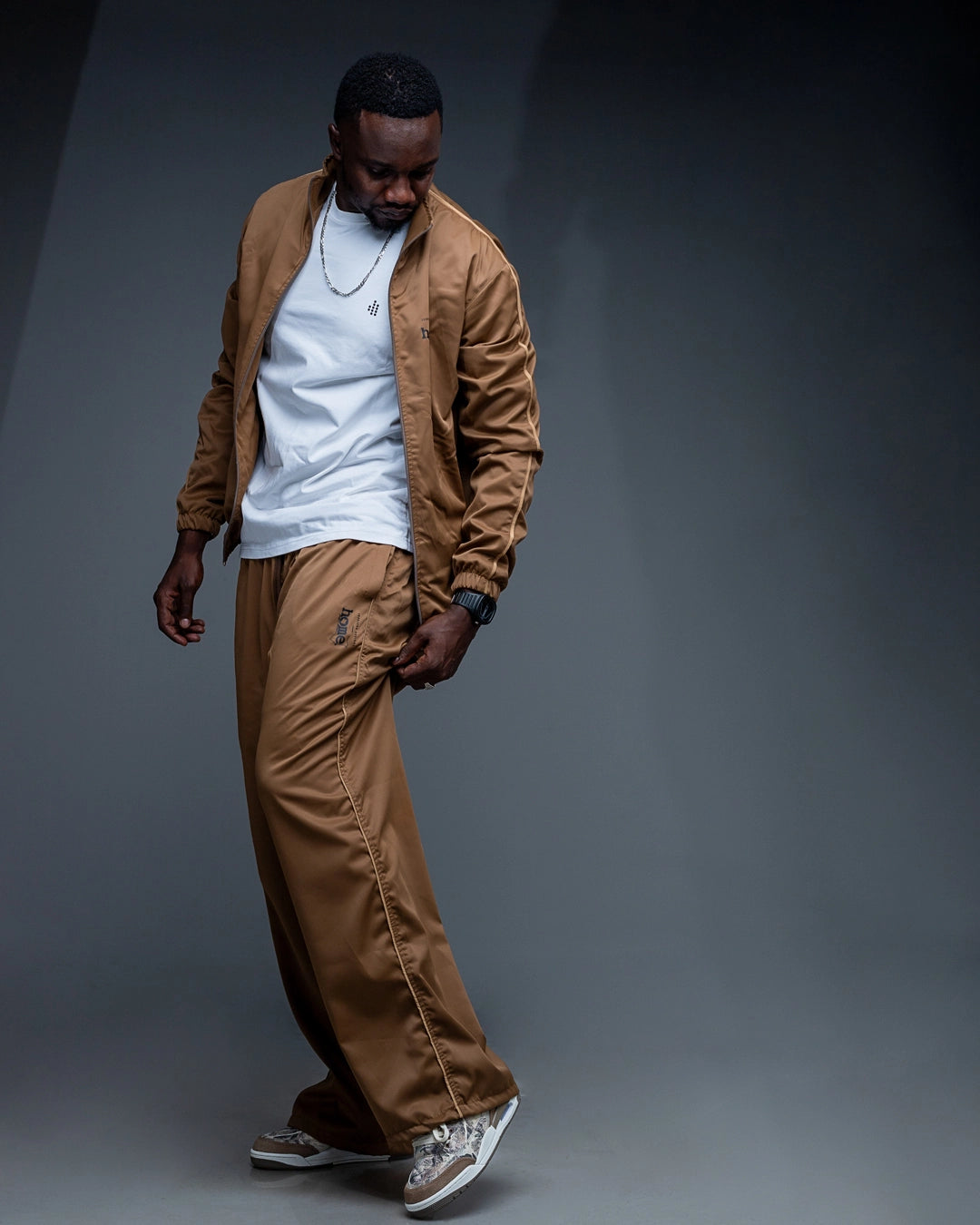 Dark Brown Haven Matching Set – Men’s Fit (Classic Jacket & Pants)