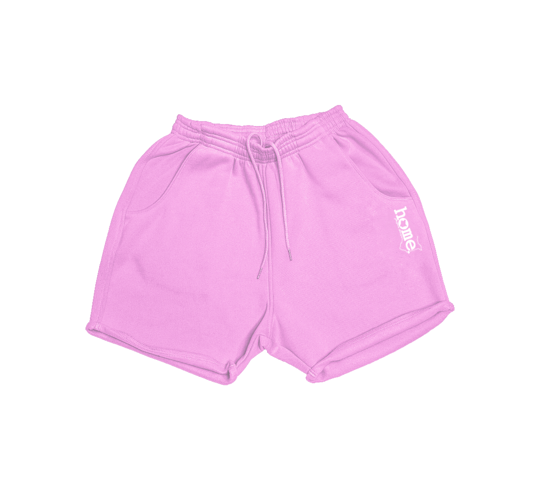 WOMENS BOOTY SHORTS - BABY PINK (HEAVY FABRIC)
