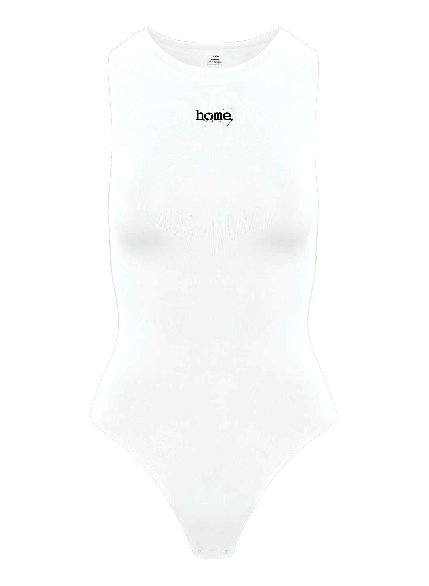Sleeveless Bodysuit - White