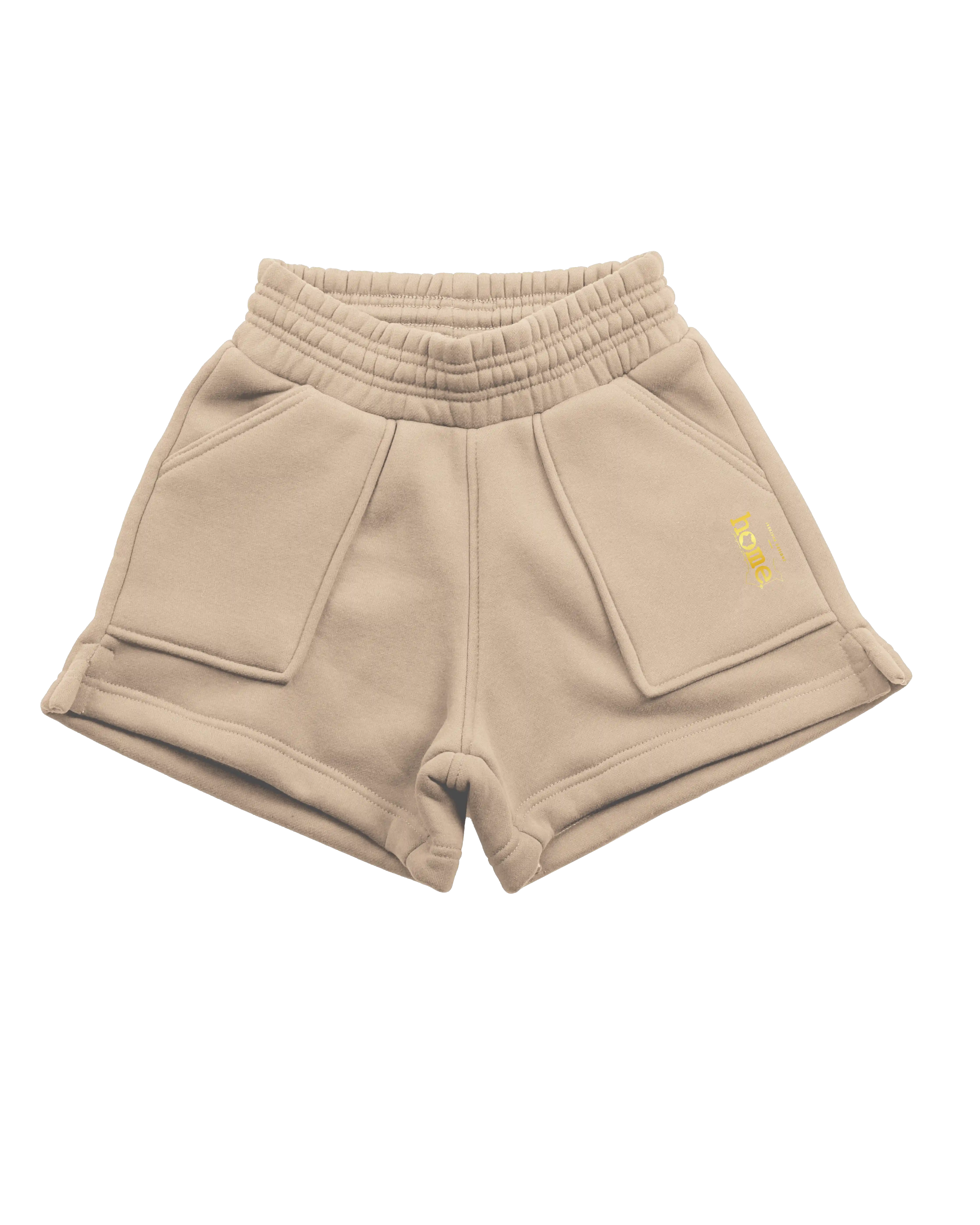 Cora Shorts - Light Brown (Heavy Fabric)