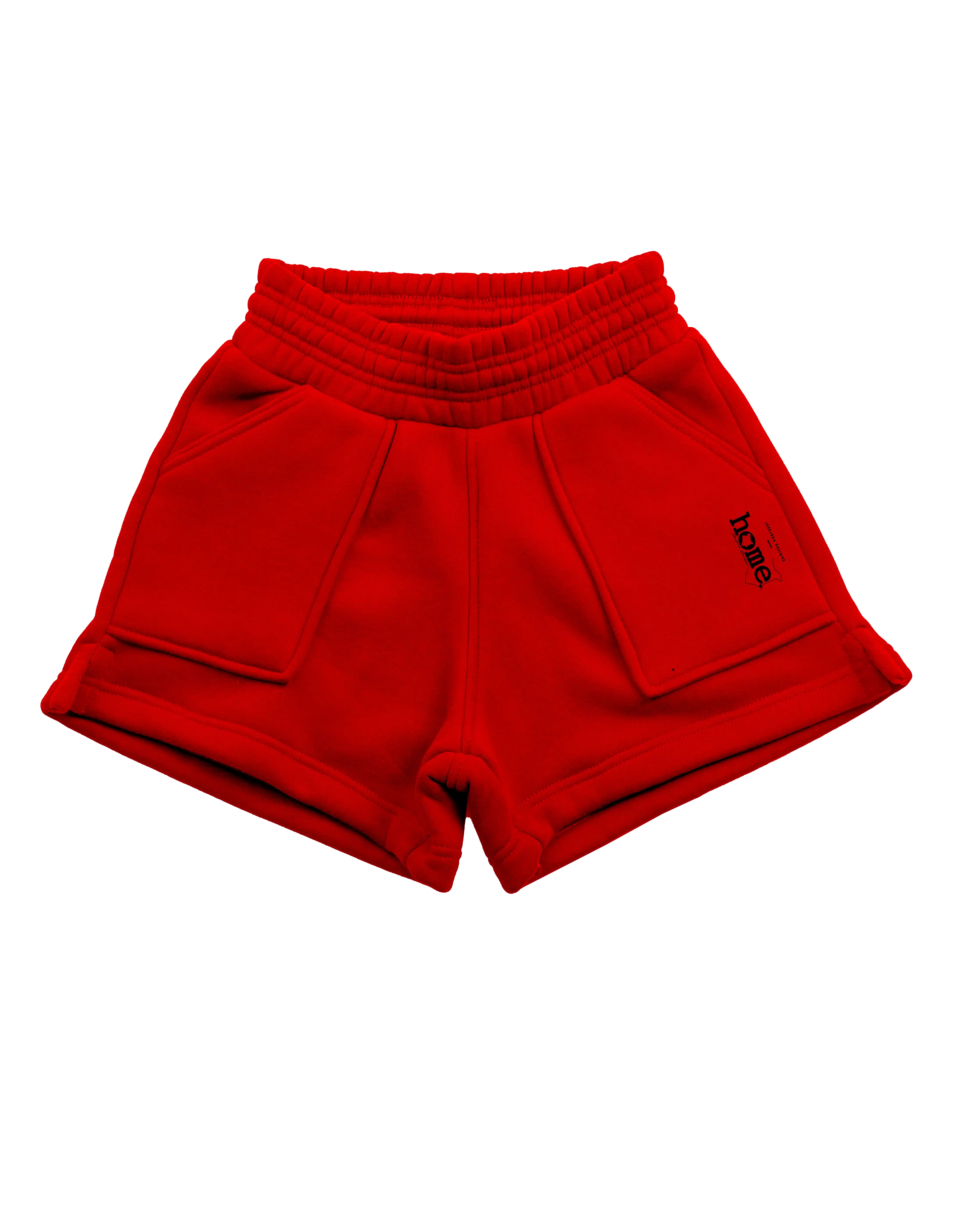 Cora Shorts - Red (Heavy Fabric)