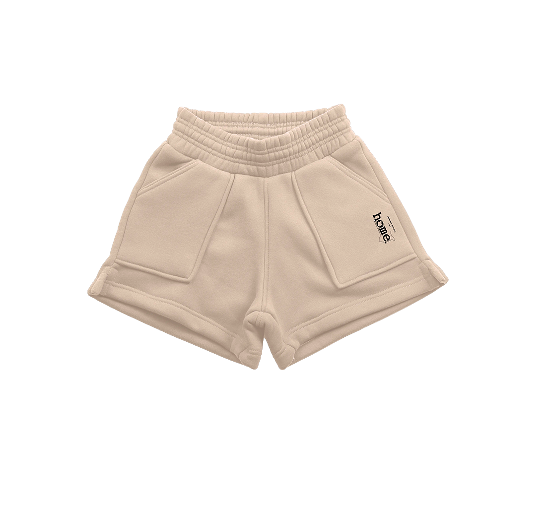 Cora Shorts - Mocha (Mid Heavy Fabric)