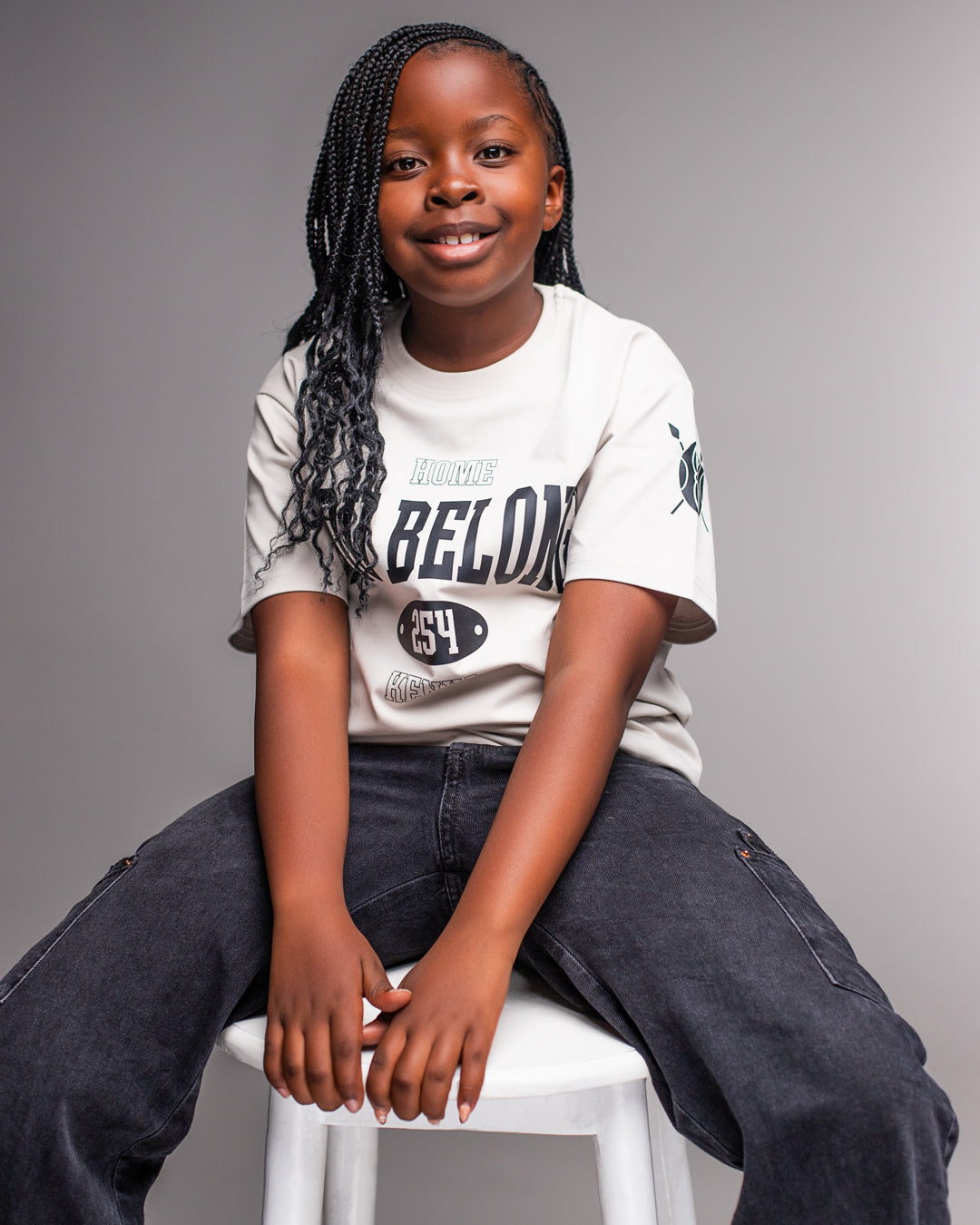 The Kids Ignite T-Shirt - Soft Beige