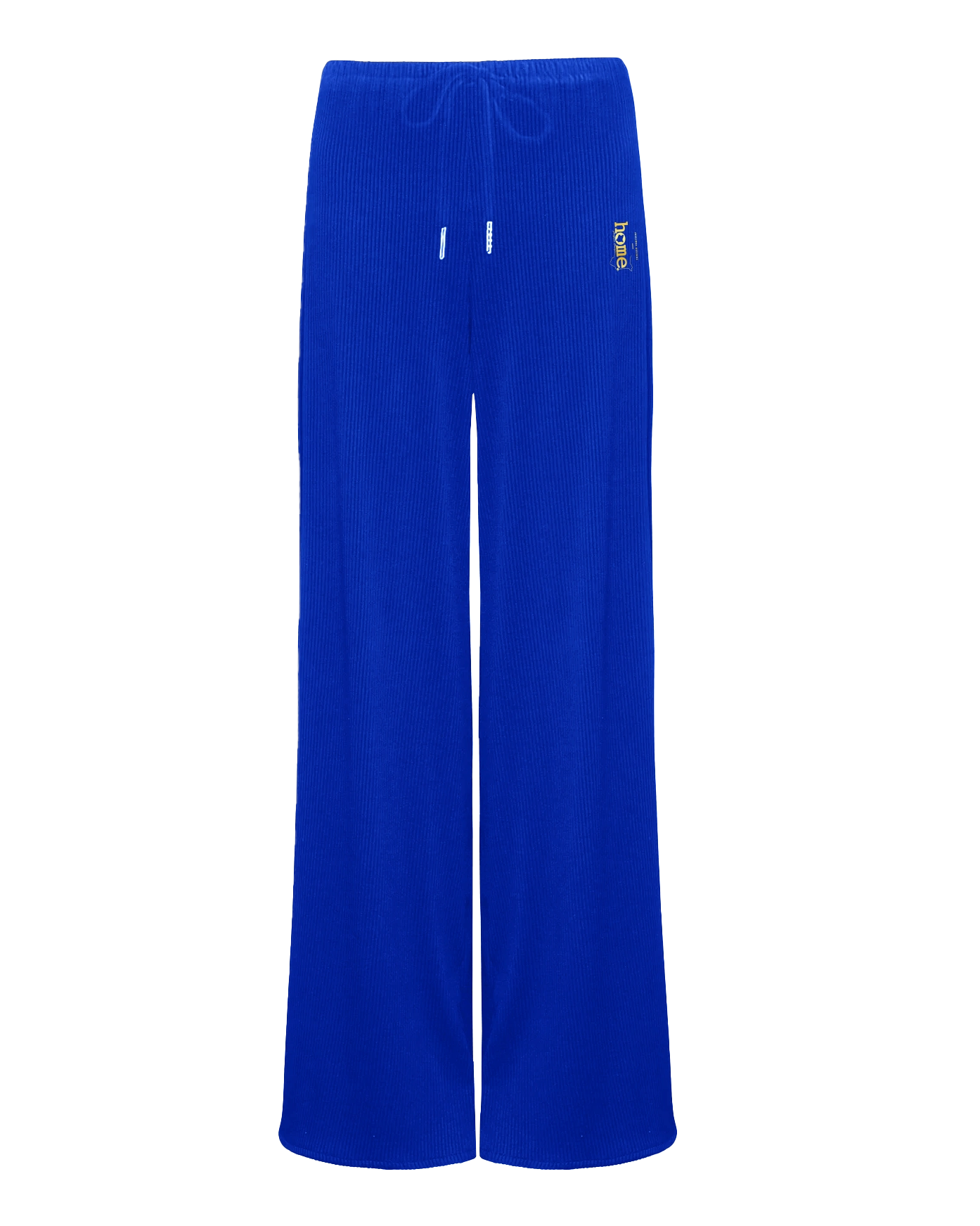 Womens Ribbed Cosy Pants - Royal Blue