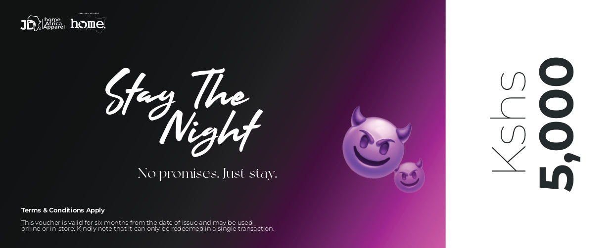 Stay The Night Gift Card 😈