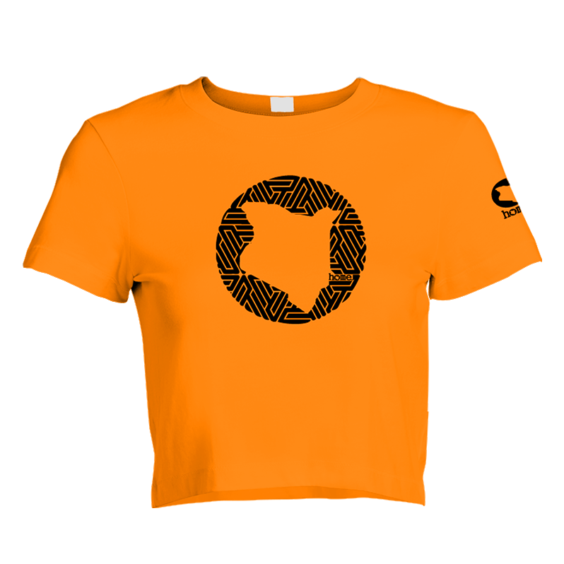 Cropped T-Shirt - Orange