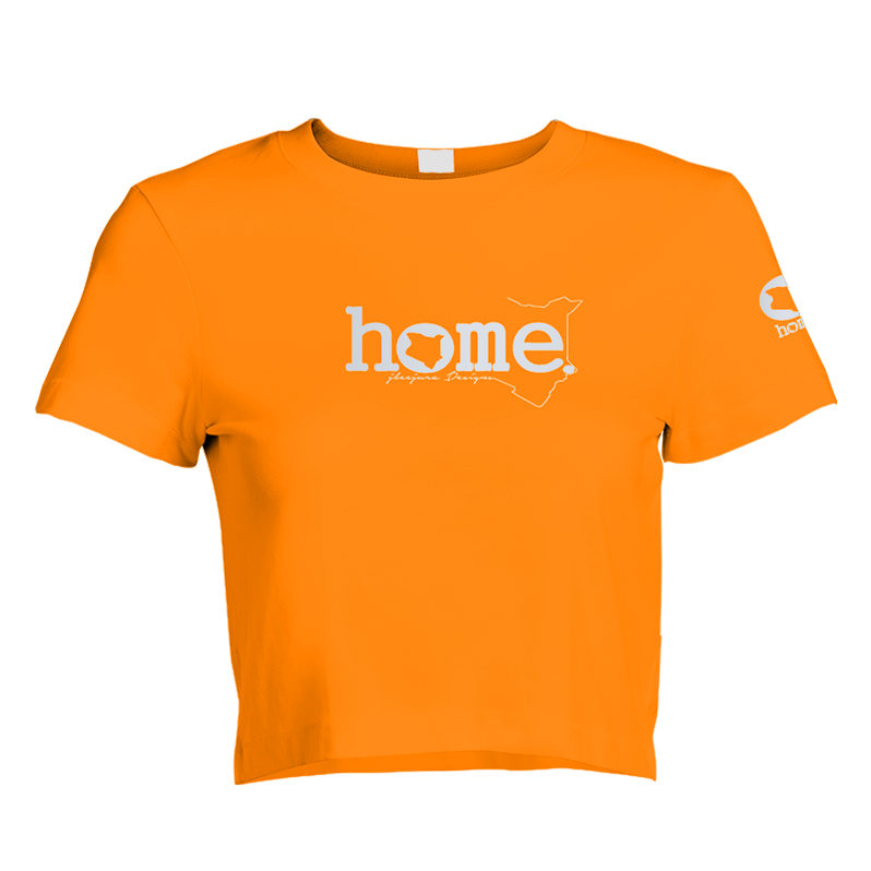 Cropped T-Shirt - Orange