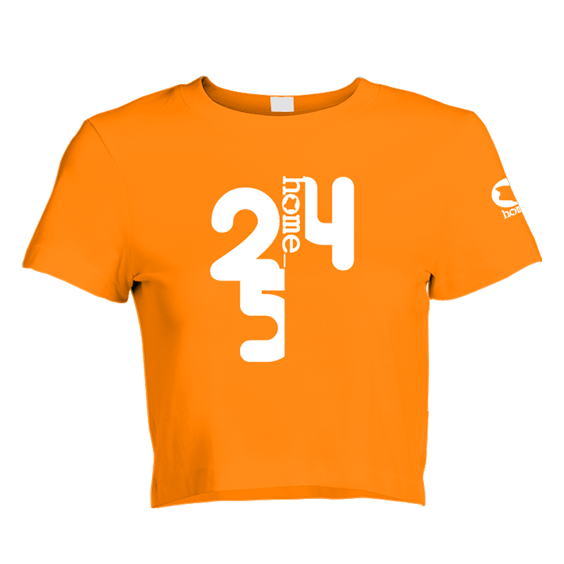 Cropped T-Shirt - Orange