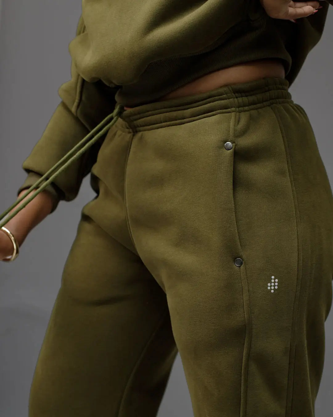 LÛME Cosy Pant – Army Green