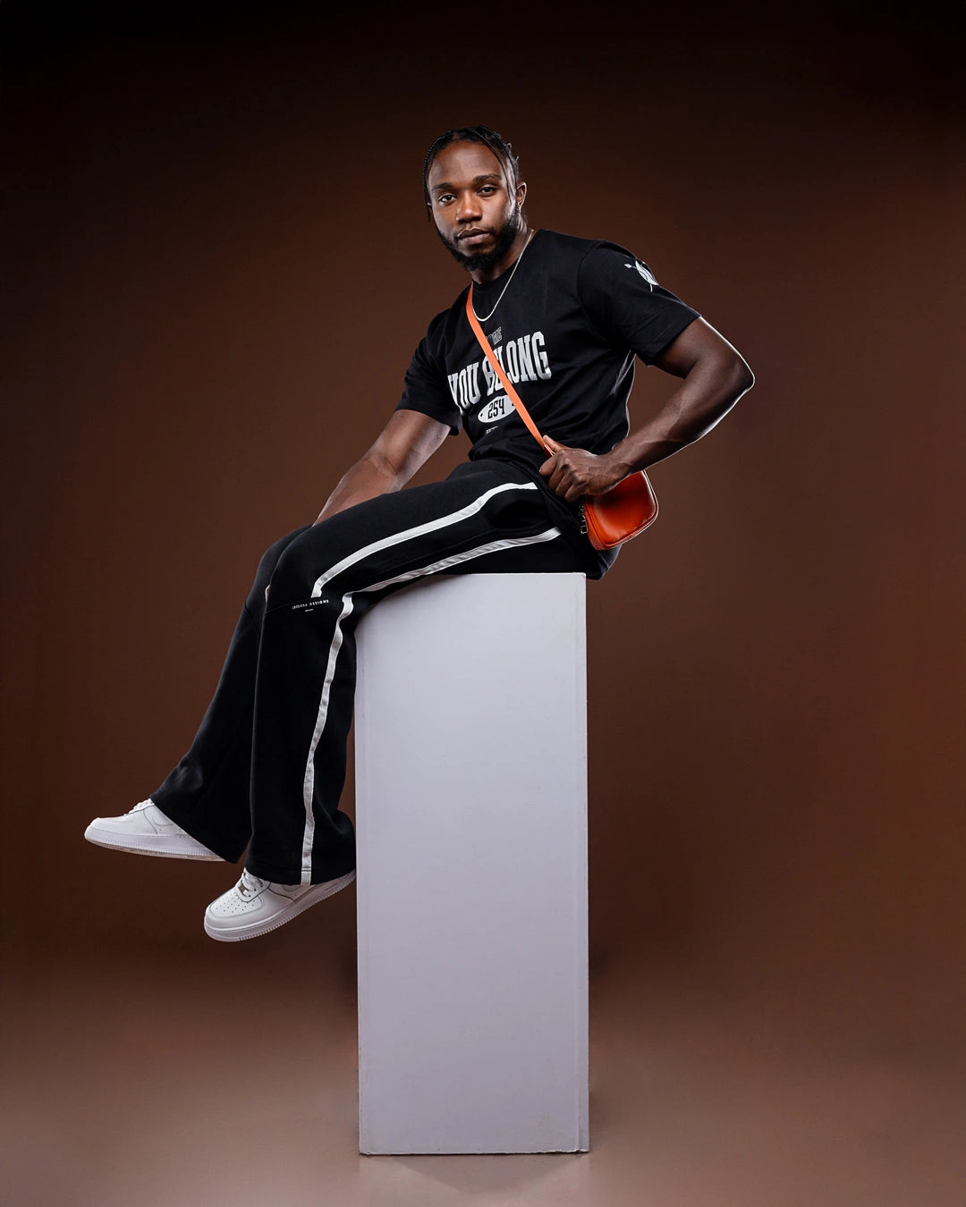 Milestone Cosy Pants - Black (Heavy Velvet Fabric)