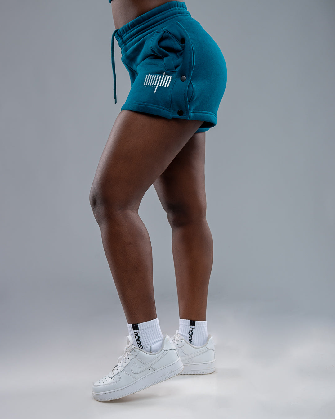 Womens Rania Shorts - Deep Aqua (Heavy Fabric)