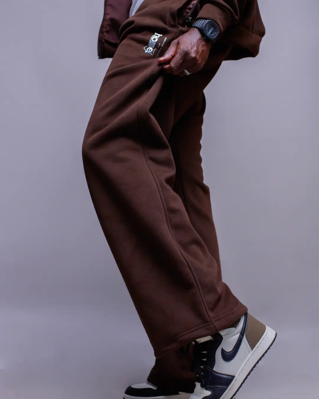 Cosy Pants - Espresso (Nuvetra Fabric)