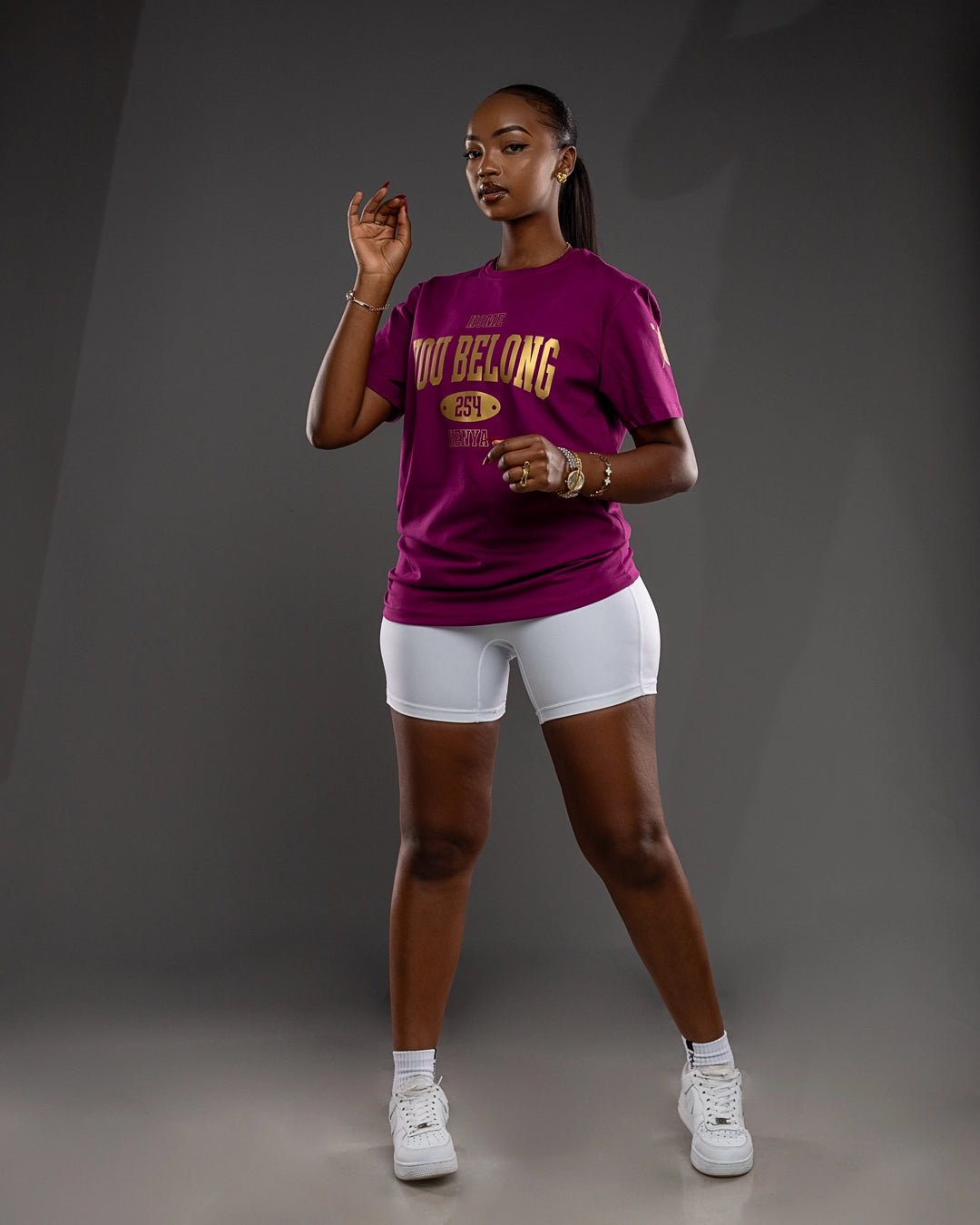 The Ignite Tee - Fuchsia