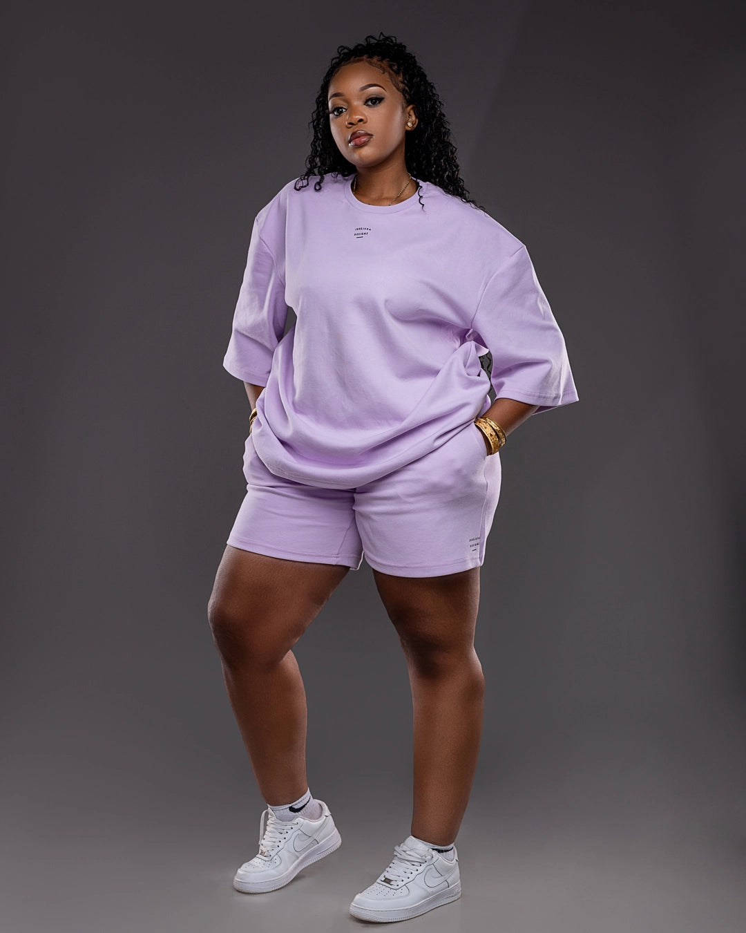 Serene Shorts - Lilac