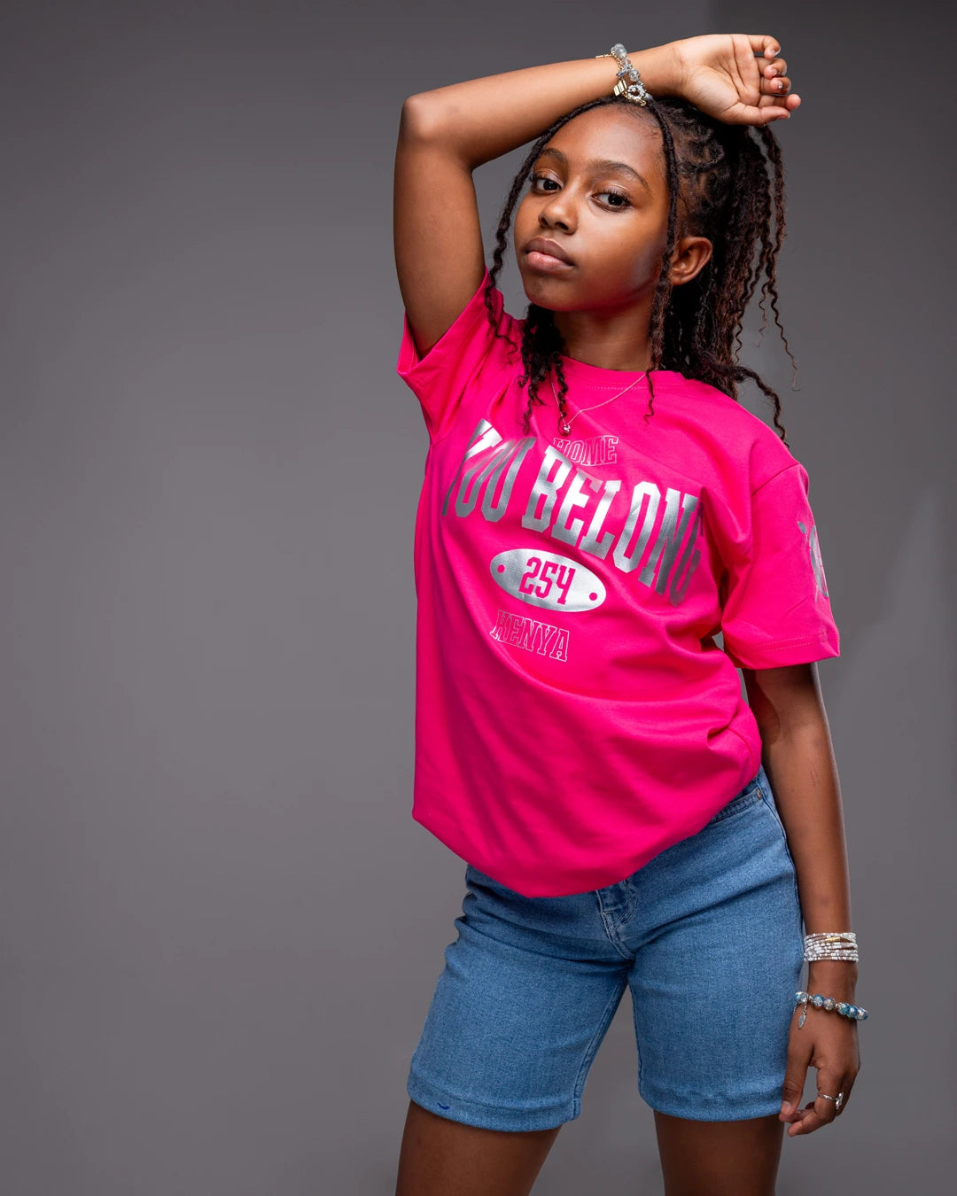 The Kids Ignite Tee - Hot Pink