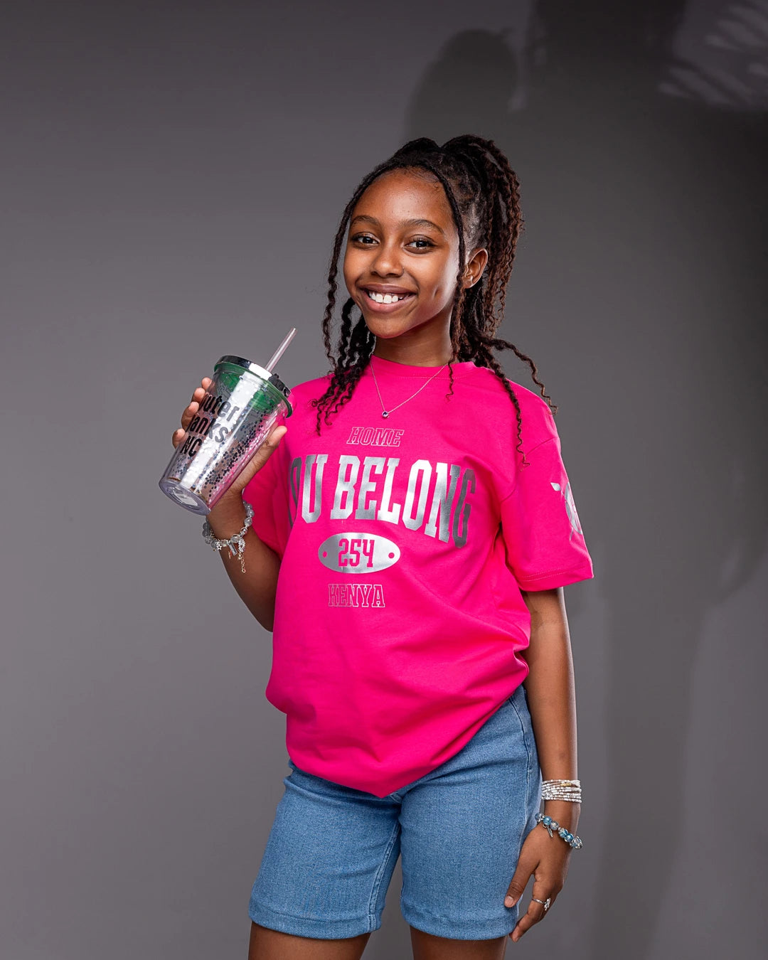 The Kids Ignite Tee - Hot Pink