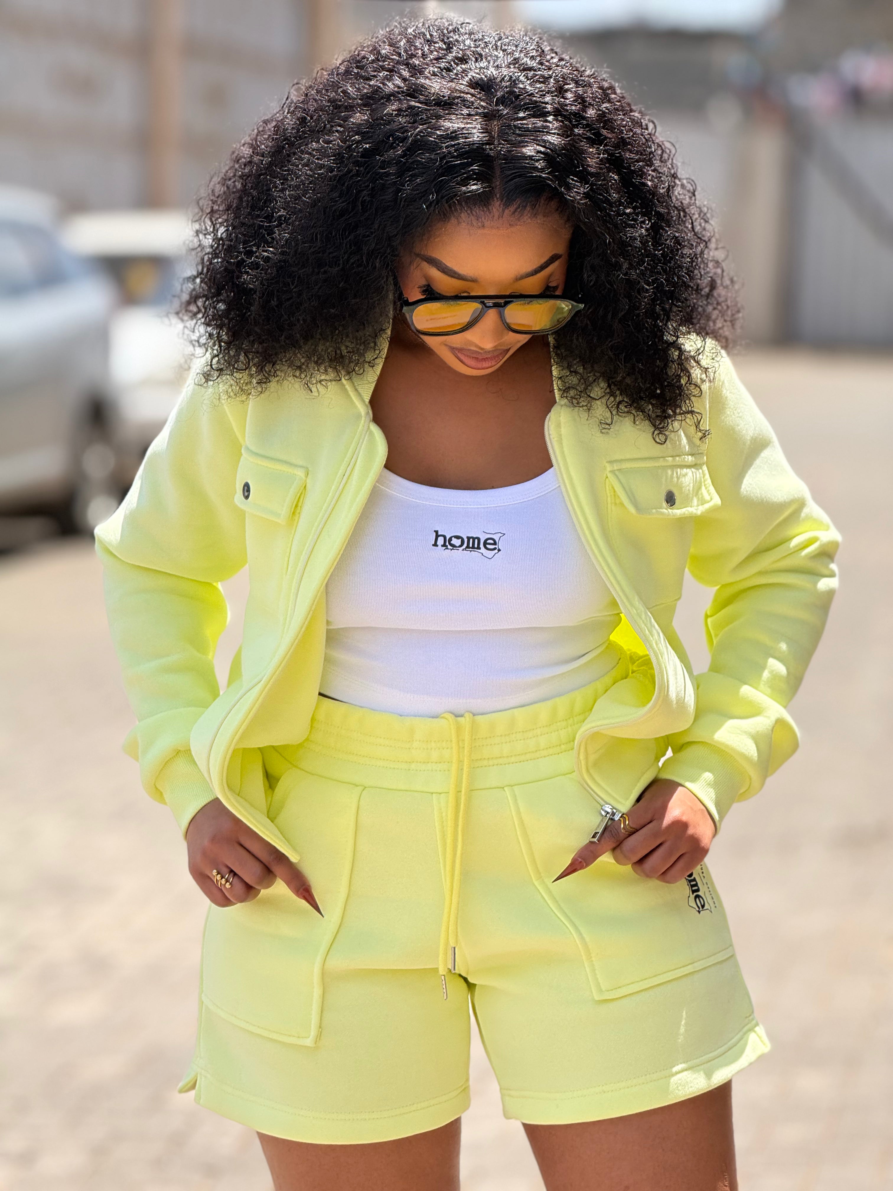 Cora Shorts - Canary Yellow