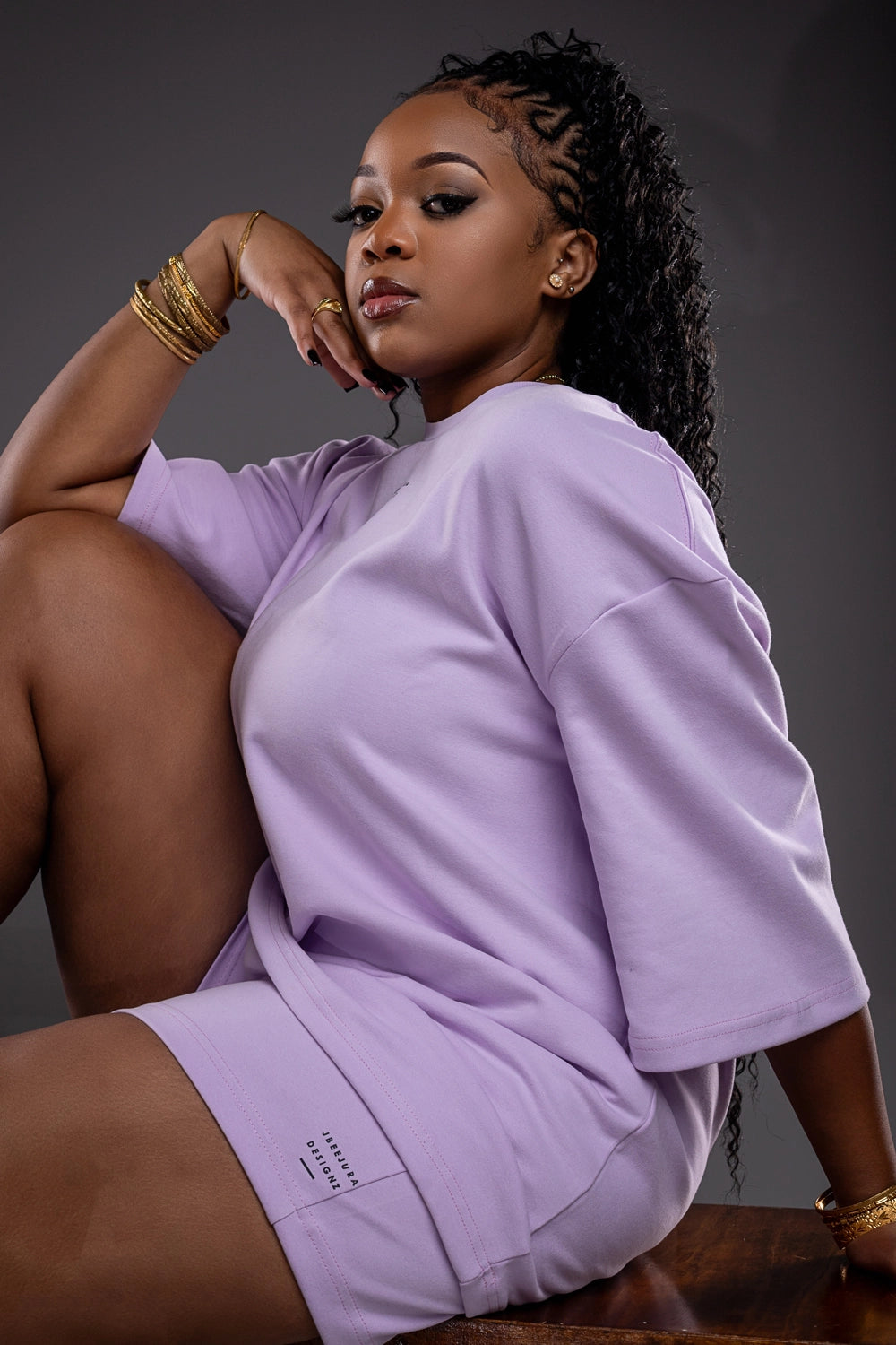 Serene Shorts - Lilac