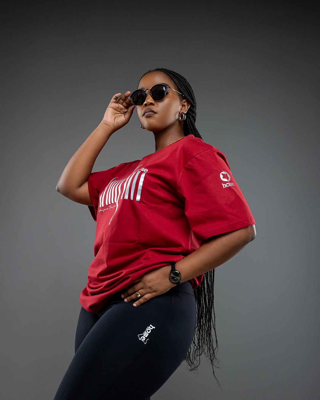 T-Shirt - Maroon Red