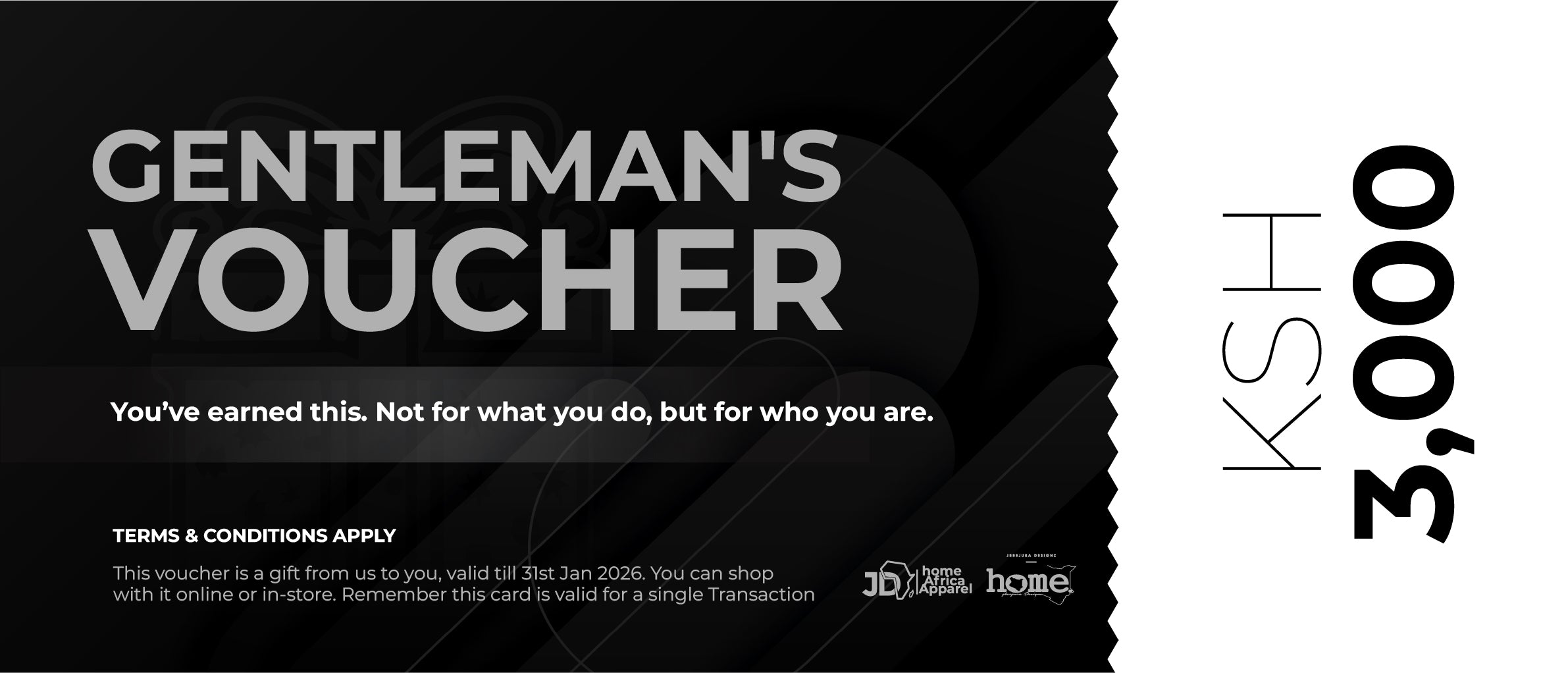 Gentleman's Voucher (Virtual Edition)