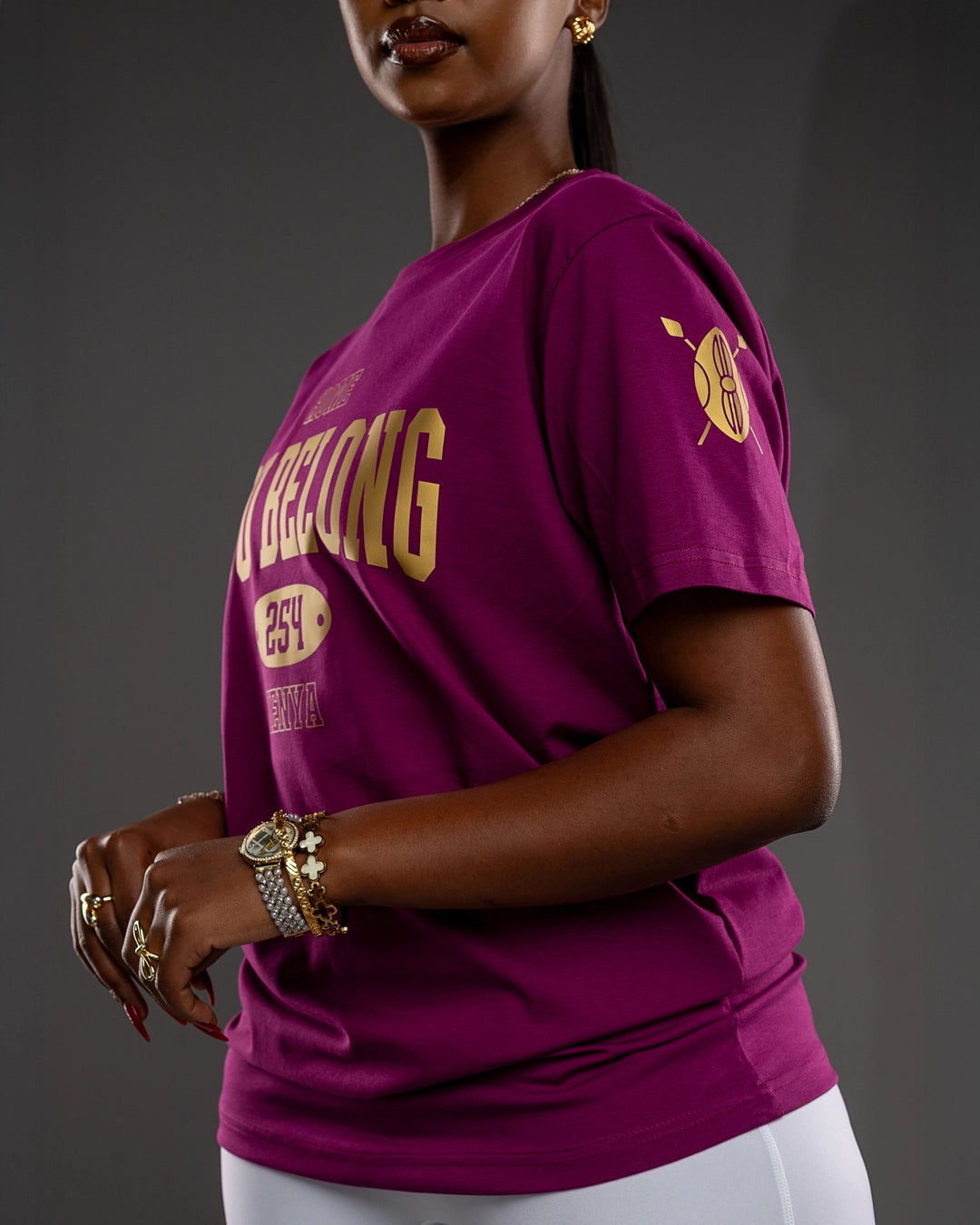 The Ignite Tee - Fuchsia