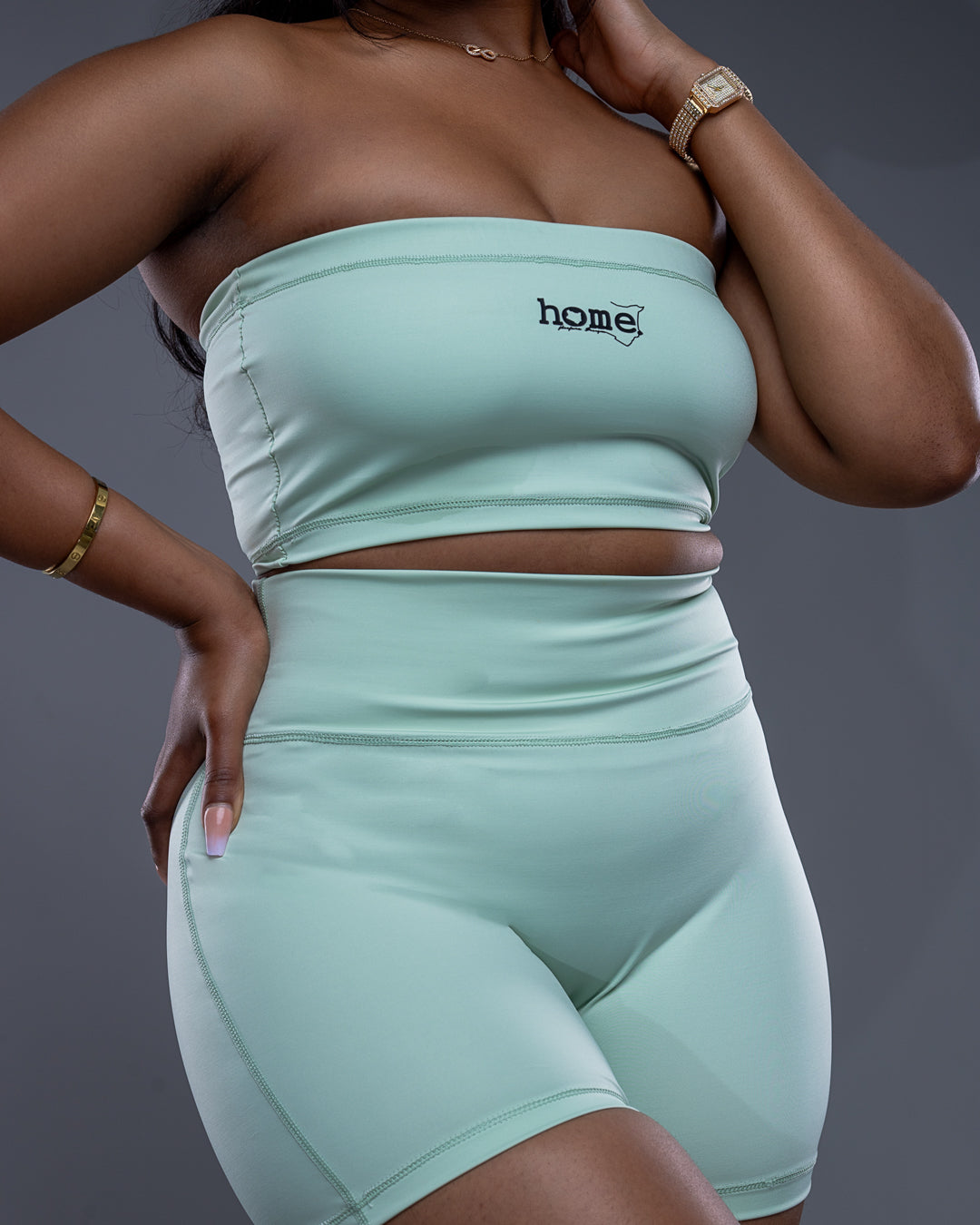 Bike Shorts - Willow Green