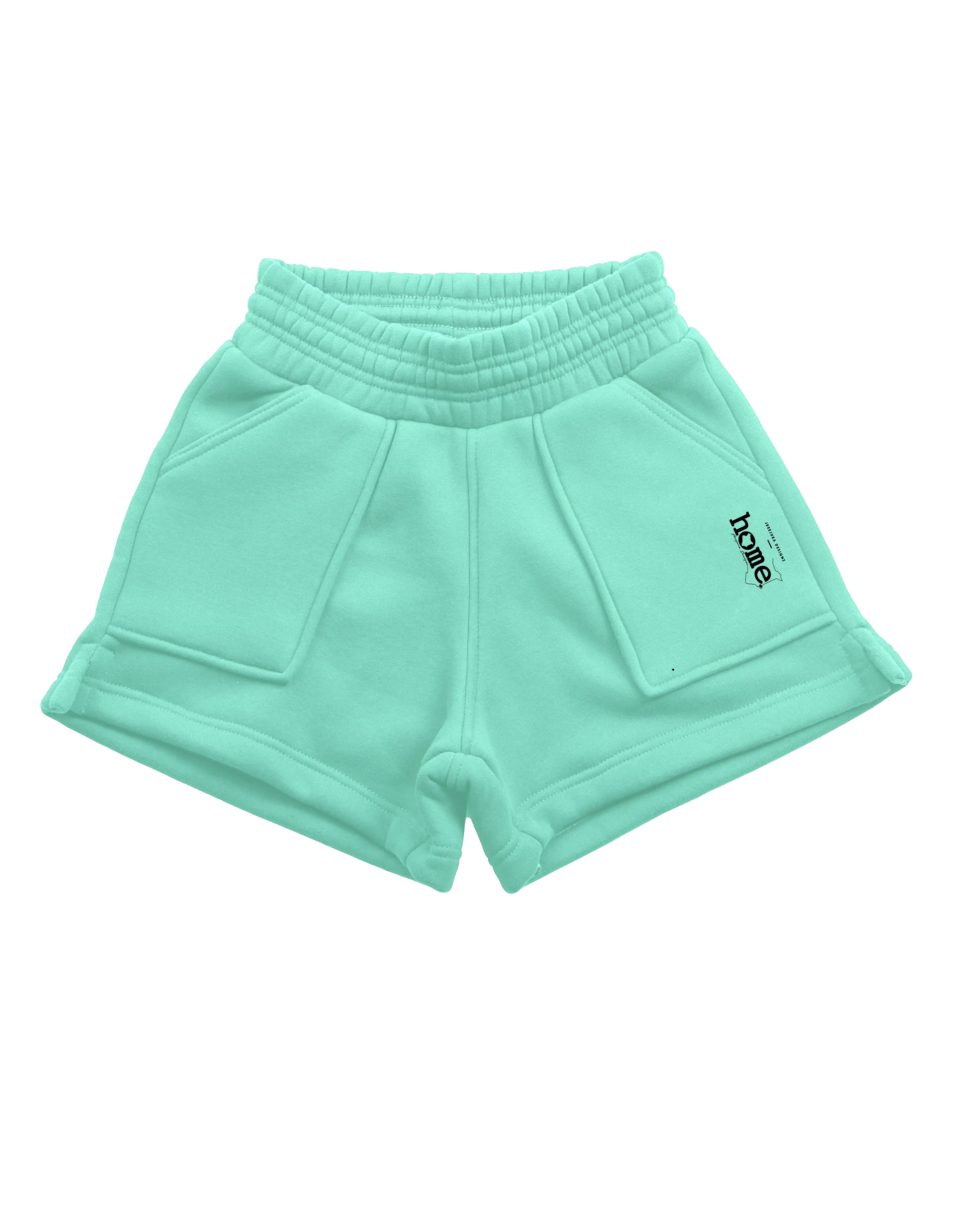 Cora Shorts - Turquoise Green (Heavy Fabric)