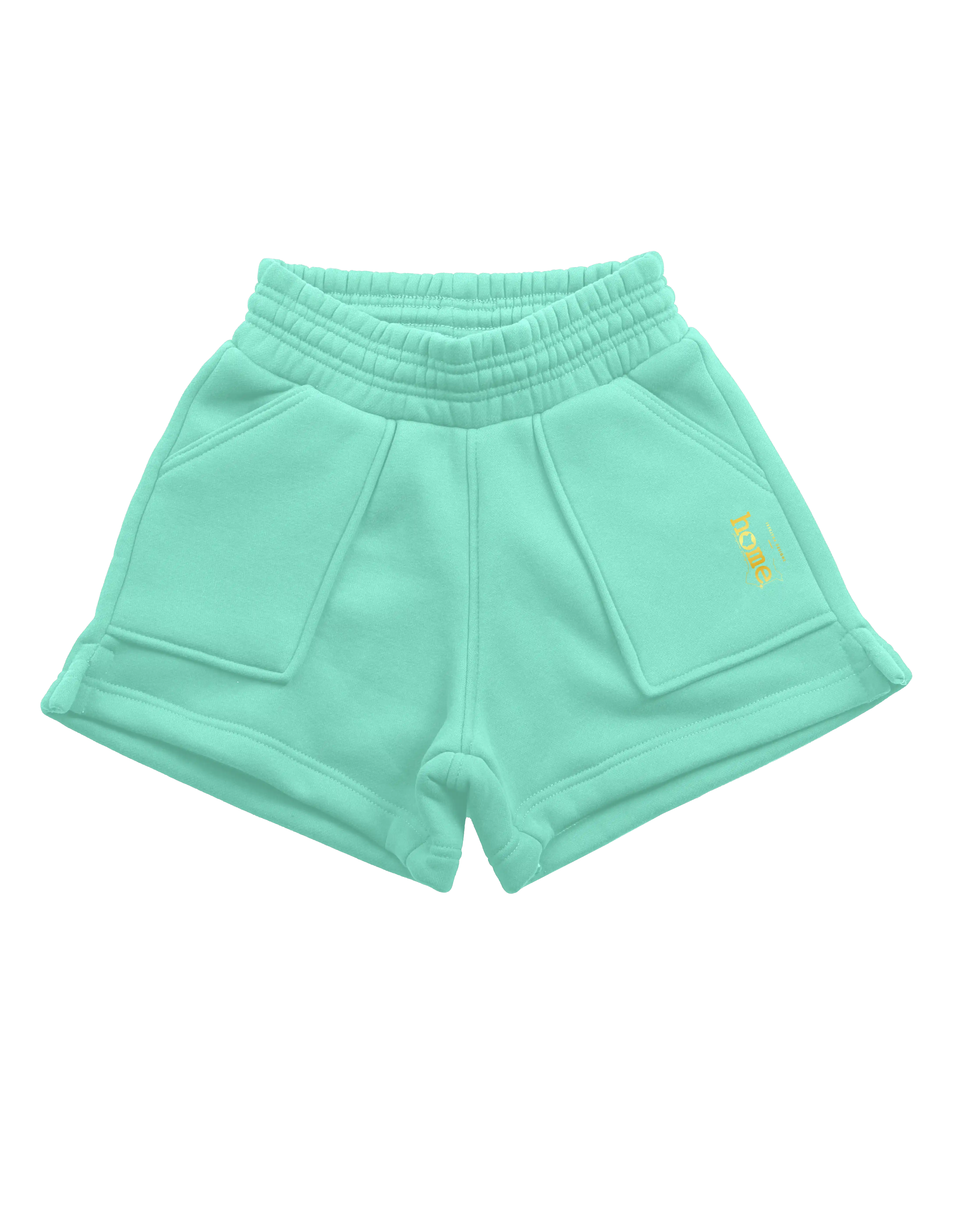 Cora Shorts - Turquoise Green (Heavy Fabric)