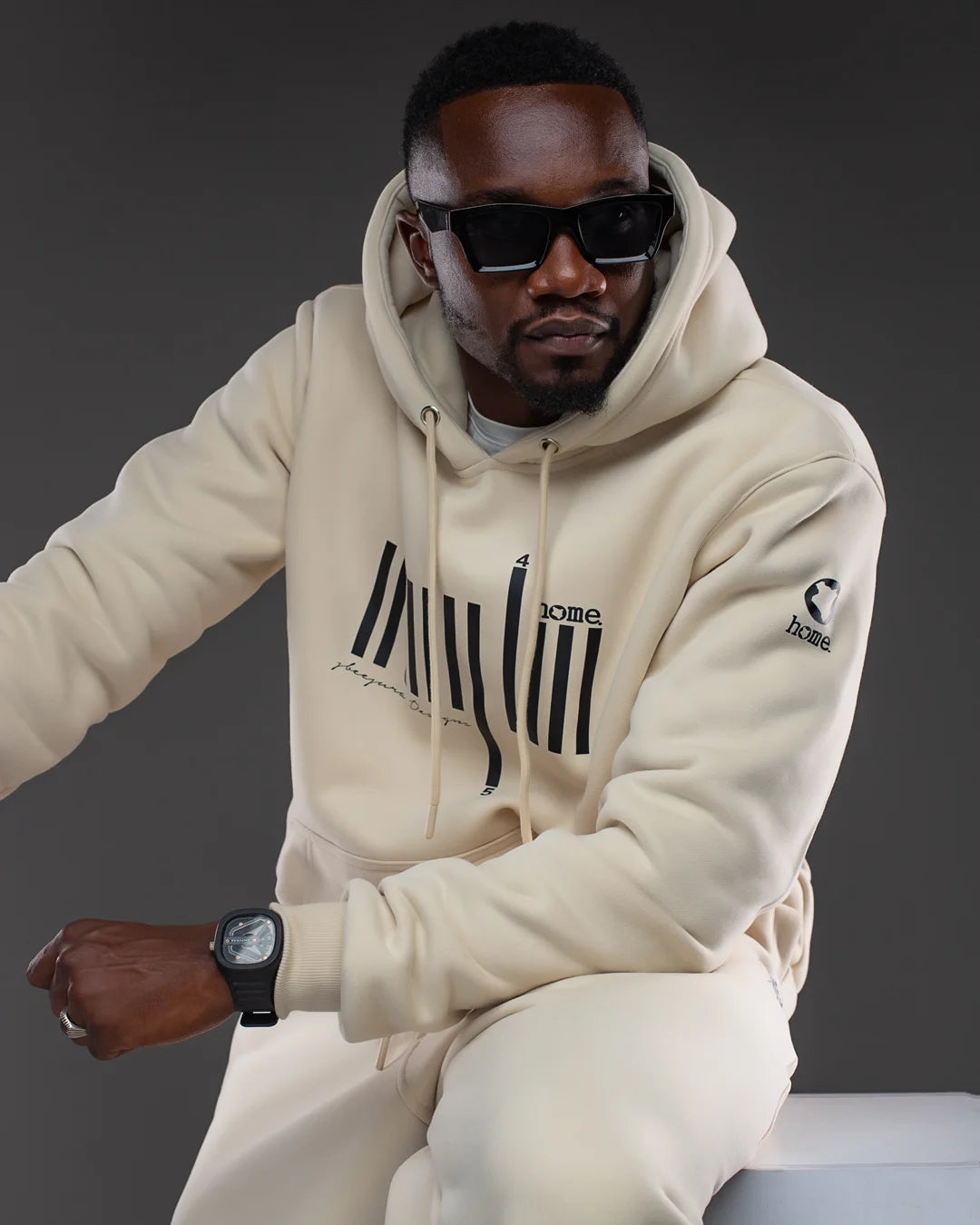 Hoodie - Off White (Heavy Fabric)