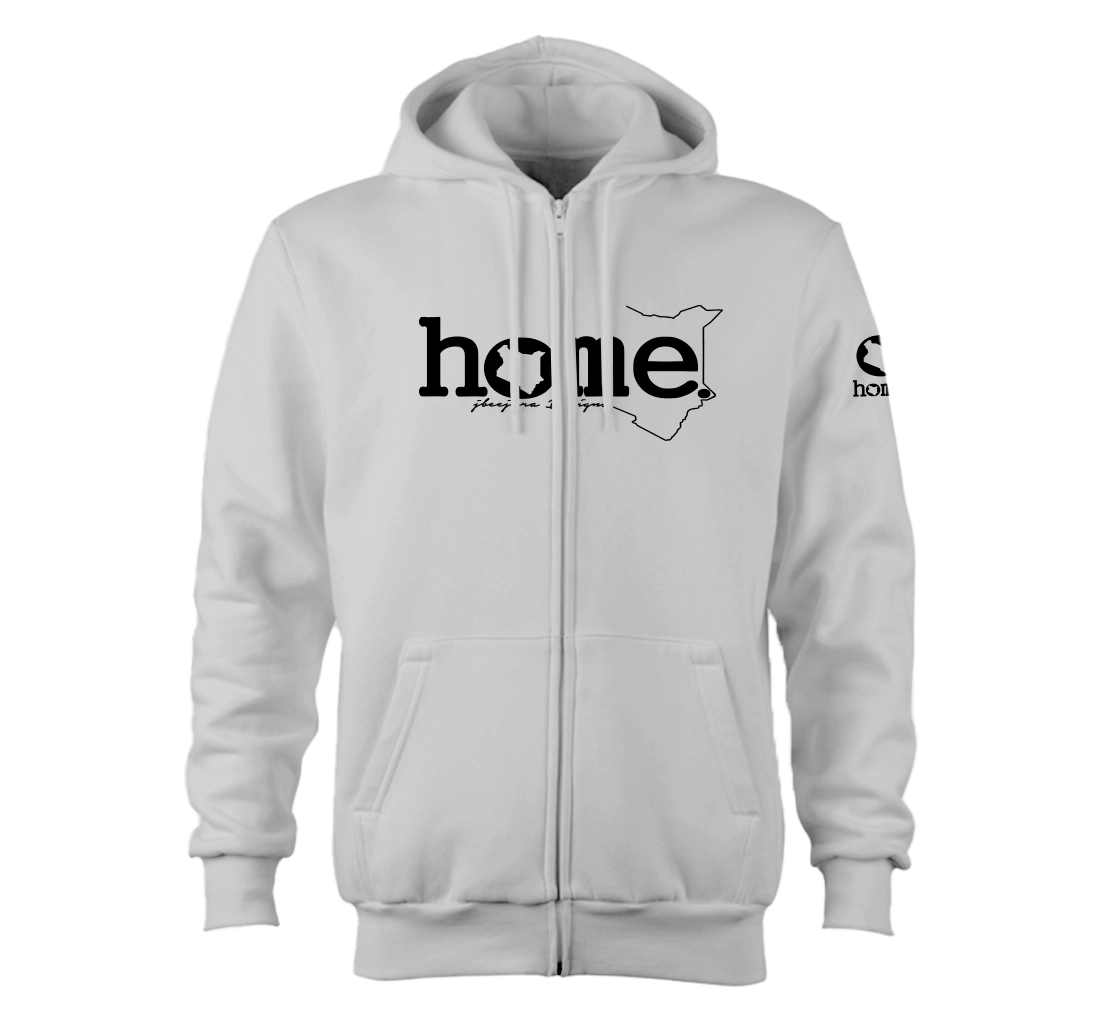 Zip-up Hoodie  - Silver Mist(Heavy Fabric)