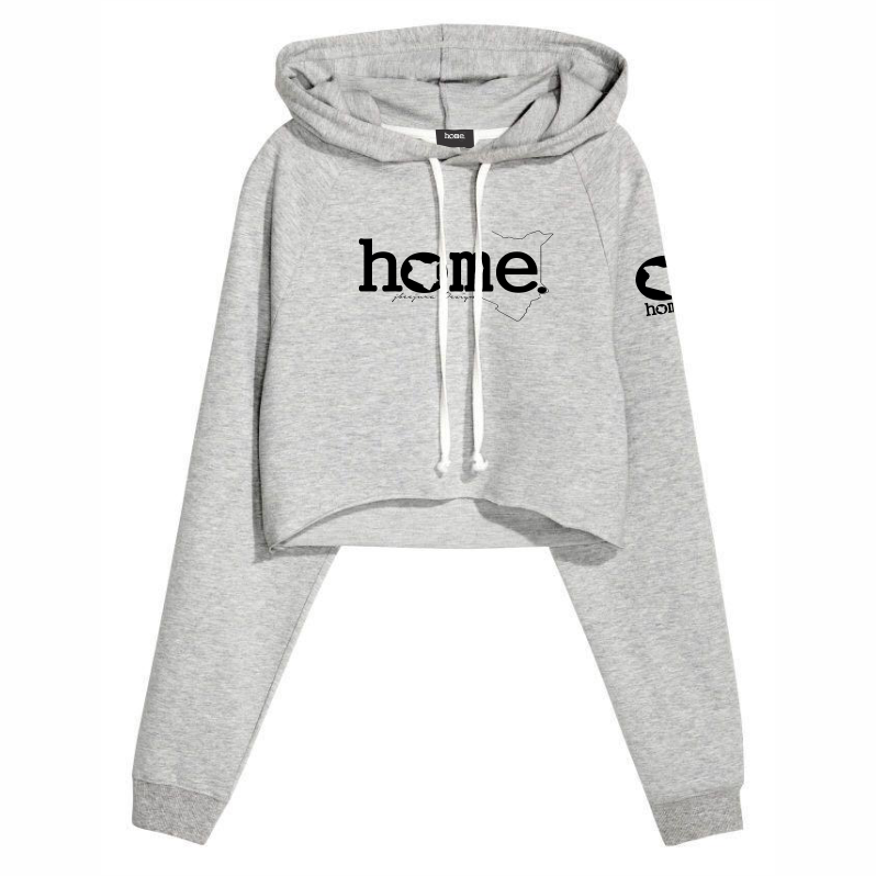 Cropped Hoodie - Light Grey (Heavy Fabric)