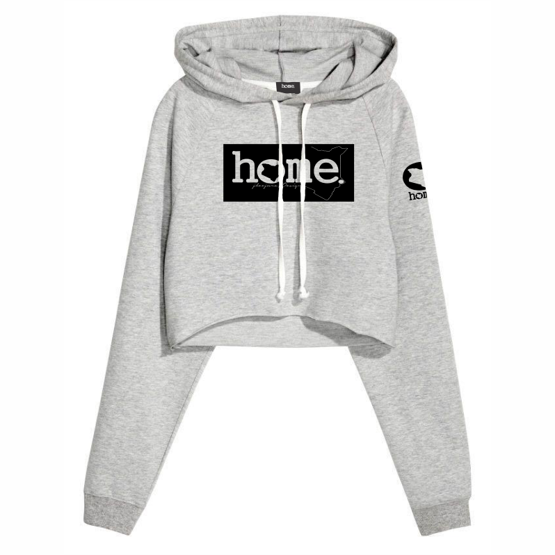 Cropped Hoodie - Light Grey (Heavy Fabric)