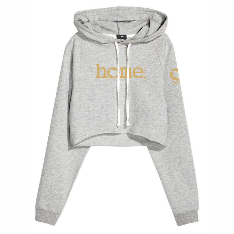 Cropped Hoodie - Light Grey (Heavy Fabric)