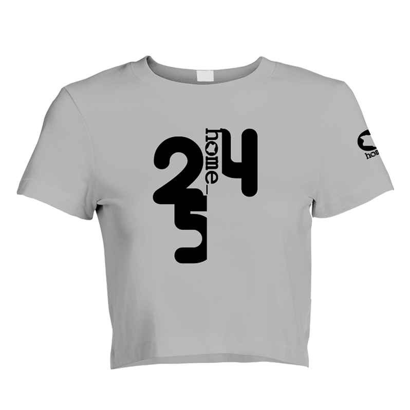 Cropped T-Shirt - Granite