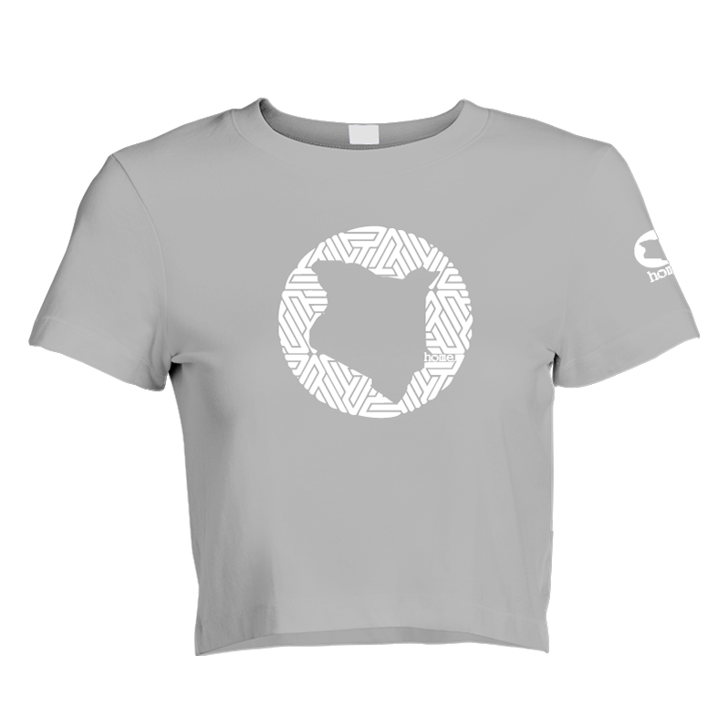 Cropped T-Shirt - Granite