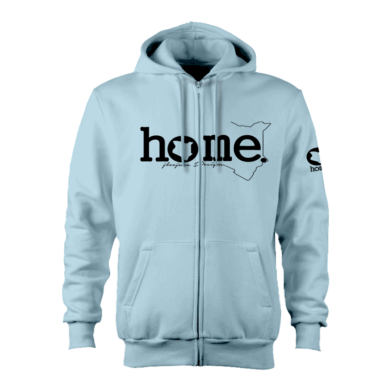 Zip-up Hoodie  - Sky Blue (Heavy Fabric)