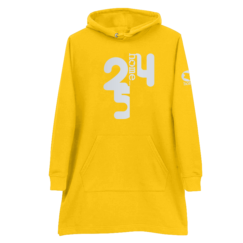 Hoodie Dress - Mustard Yellow (Heavy Fabric)
